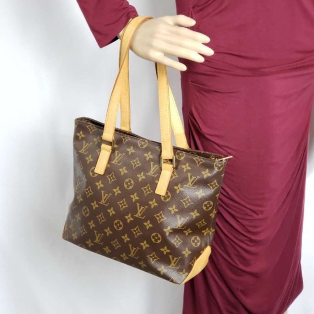 Auth Louis Vuitton Monogram Cabas Piano Tote Bag - Picture 14 of 15